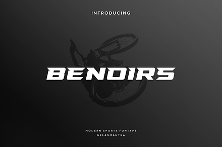 Benoirs, a Font by garismantra