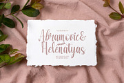 Amelya - Handwritten Font, a Script Font by StringLabs (Thumbnail 8 of 11)