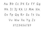 Giggles - Handwritten font, a Handwritten Font by Sk designs (Thumbnail 6 of 6)