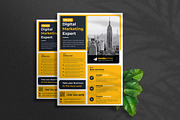 Corporate Theme Business Flyer, a Marketing Template by Graphiexperto (Thumbnail 4 of 6)