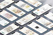 3D iPhone Presentation Mock-Up Bun 4, an iPhone Mockup by Graphicsworld125 (Thumbnail 9 of 15)