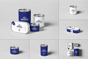 Can Preserve Mock-up, a Packaging Mockup by zippypixelstudio (Thumbnail 1 of 8)