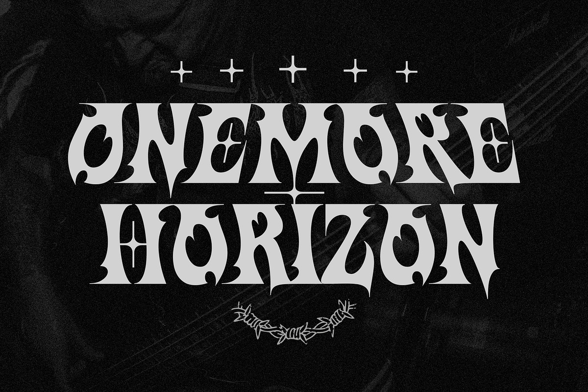 Onemore - Fantasy Game Font, a Font by Typia Nesia (Photo 3 of 16)
