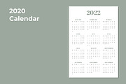 Printable Planner 2022 Calendar, a Stationery Template by Wipavee (Thumbnail 2 of 7)