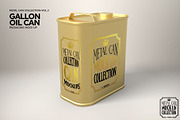 Metal Oil Gallon Can Mockup, a Product Mockup by INCDesign (Thumbnail 5 of 7)