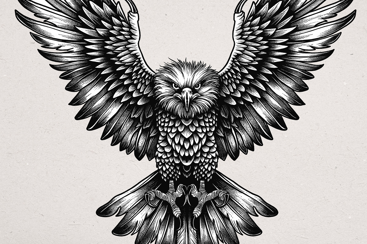 36 Eagle Vector Illustrations, an Animal Illustration by Alternate Studio (Photo 4 of 7)