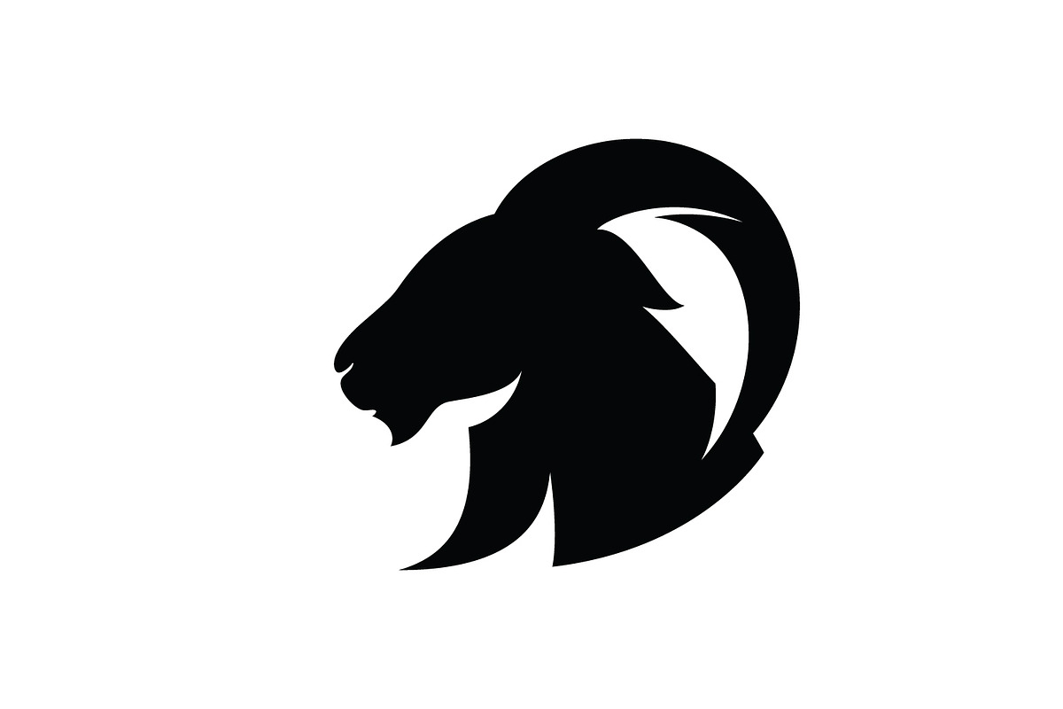 Goat Logo Template vector icon, a Graphic by T.Vooka (Photo 2 of 3)