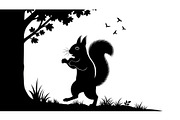Black Squirrel Vector Icon Bundle, an Illustration by jahid234 (Thumbnail 12 of 51)