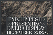 Divera - Display Serif, a Serif Font by executypeStudio (Thumbnail 2 of 11)