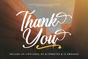 Standard Vertical Modern Brush Font, a Script Font by stylishtype.co (Thumbnail 20 of 20)