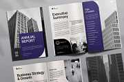Annual Report Template, a Magazine Template by Portocraft (Thumbnail 5 of 6)
