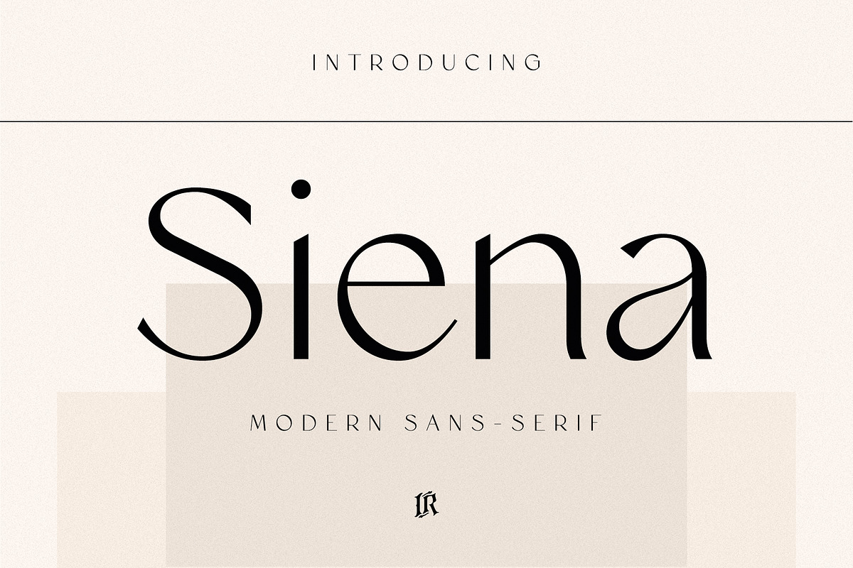 Siena Typeface, a Sans Serif Font by Ivan Rosenberg (Photo 1 of 16)