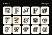 1400 Alphabet Letters Logo, a Solid Icon by Creative Stall (Thumbnail 13 of 34)