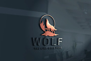 wolf logo, a Branding & Logo Template by Graphic Origin (Thumbnail 2 of 2)