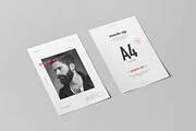 Paper A4 Mock-up, an Advertising Mockup by zippypixelstudio (Thumbnail 2 of 12)