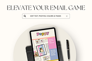 Flodesk Email Newsletter Templates, an Email Template by Branding Babe Co. (Thumbnail 6 of 6)