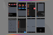 Instagram Screens Templates Bundle, a Social Media Template by karnofff (Thumbnail 6 of 26)
