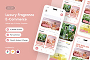 Fiora - Luxury Fragrance Store App, an App Template by productype1 (Thumbnail 1 of 5)