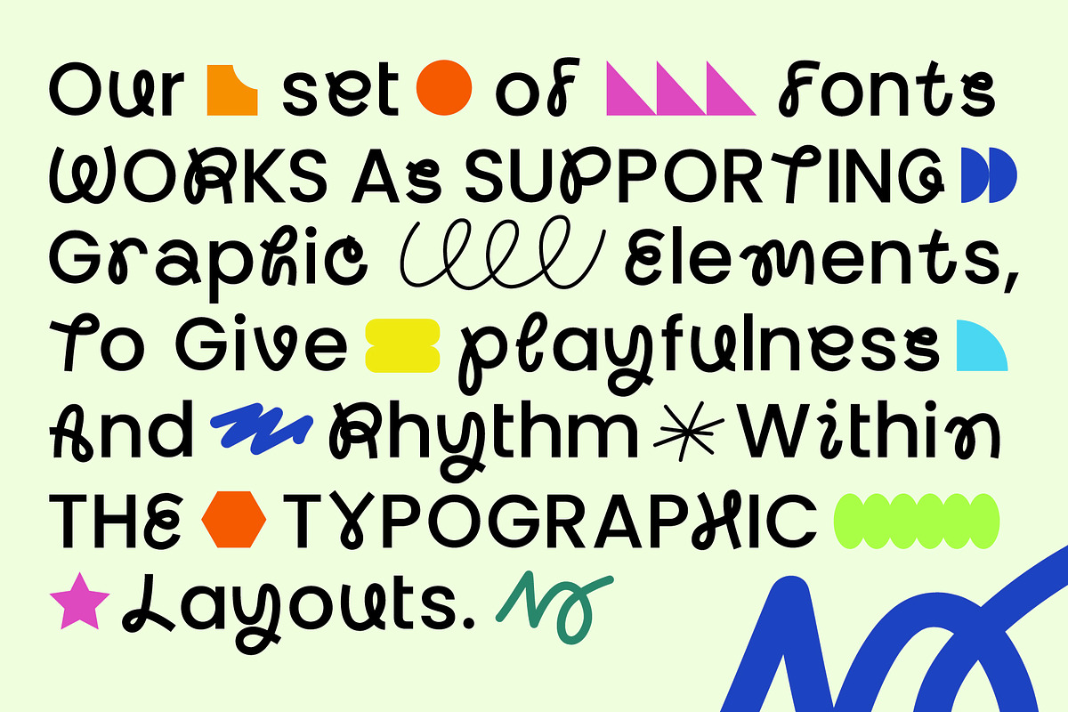 Clarky Playful Font, a Sans Serif Font by Any-Type® Foundry (Photo 4 of 8)