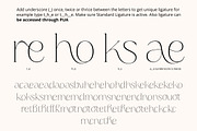 Soul Note Display - Unique Ligatures, a Serif Font by Glyphofik x GudPap (Thumbnail 13 of 15)
