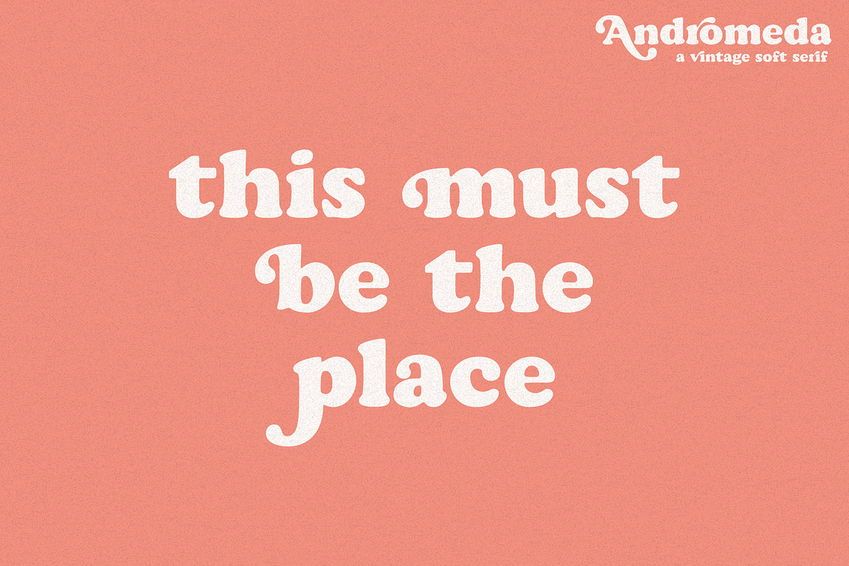 Andromeda // A Vintage Soft Serif preview 3