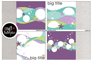 Photo Collage: Bubbles