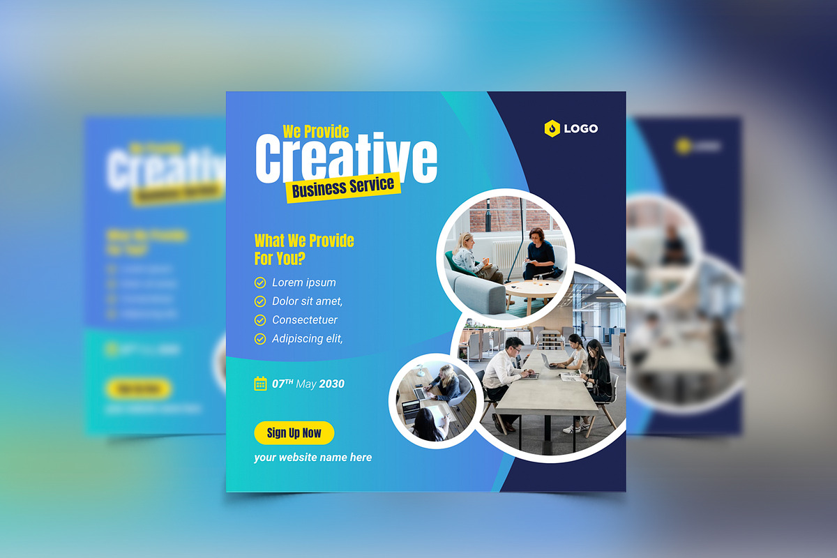 Social Media Cover Post Template Set, a Social Media Template by zahidhossainalif (Photo 11 of 13)