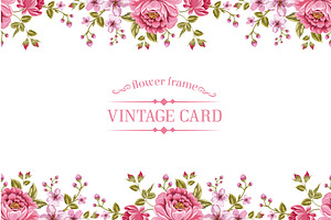 12 Vintage Card Templates