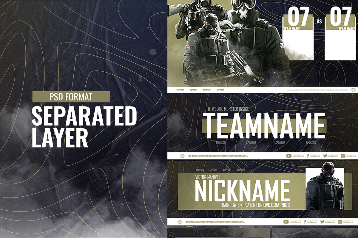 E- Sports Social Media Template, a Social Media Template by Creathift (Photo 5 of 7)