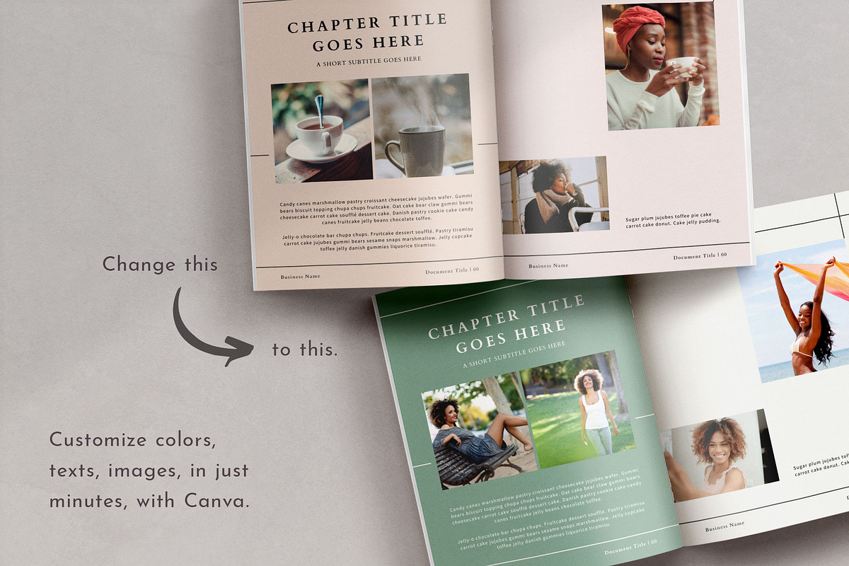 Course Creator Workbook eBook Canva, a Magazine Template by Studio Sugoi (Photo 10 of 10)