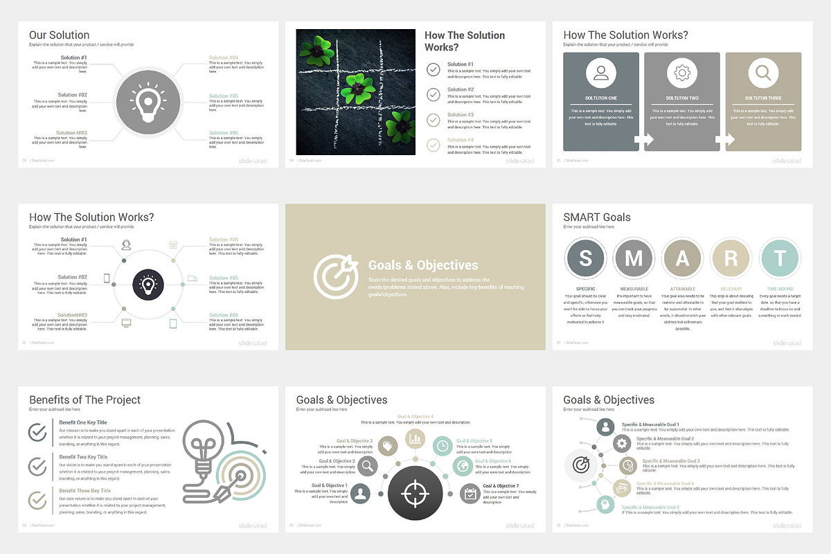 Project Proposal PowerPoint Template, a Presentation Template by SlideSalad (Photo 9 of 34)