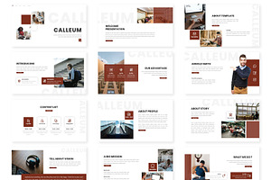 Calleum - Powerpoint Template