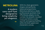 Metroluna, a Sans Serif Font by Locomotype (Thumbnail 3 of 11)