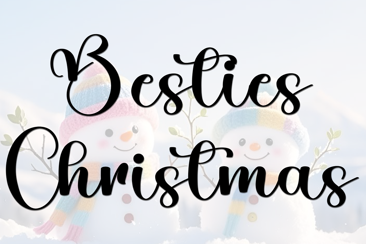 Kimberly Christmas, a Handwritten Font by FreshTypeINK (Photo 4 of 8)