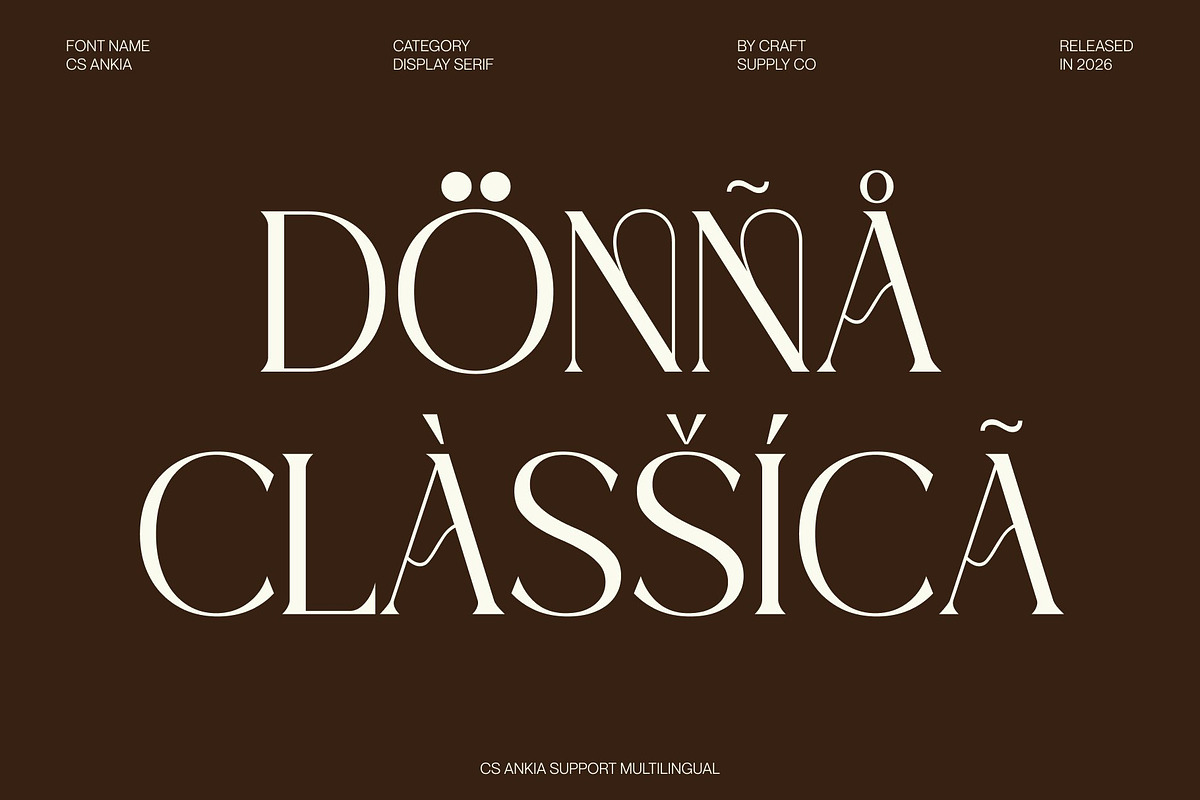 CS Ankia – Elegant Serif Font, a Serif Font by Craft Supply Co. (Photo 7 of 8)