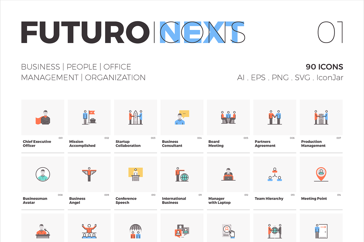 Futuro Next Icons Bundle, a Duotone Icon by Anatolii Babii (Photo 2 of 14)