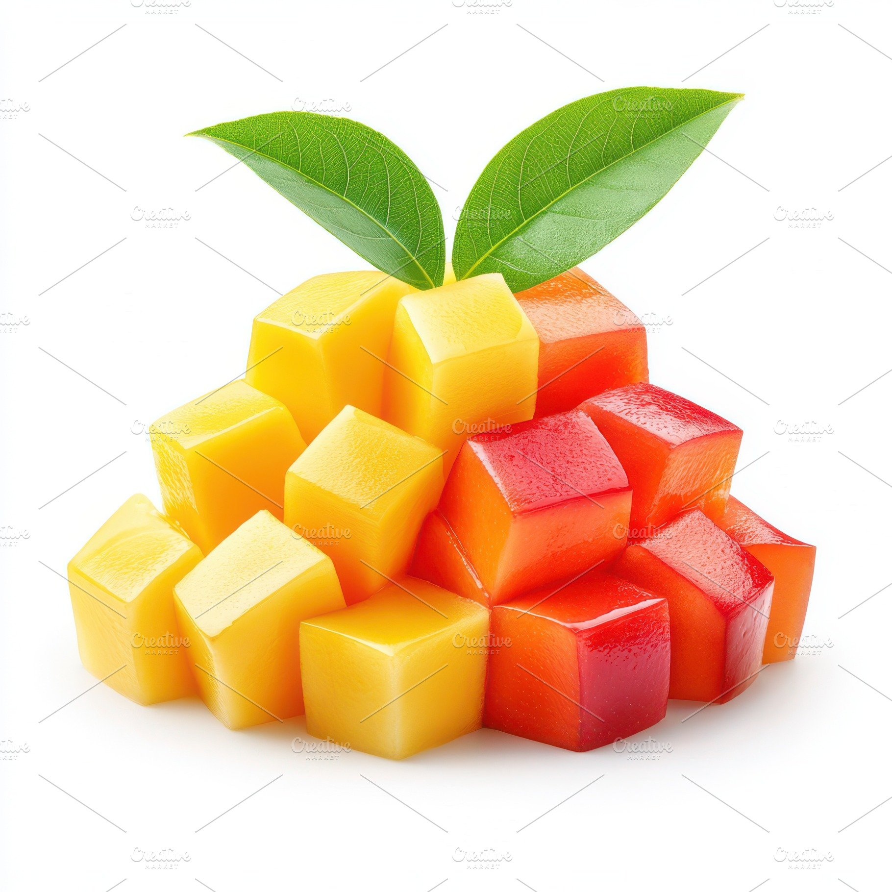 Ripe yellow, orange, red whole and s, a Food & Drink Photo by Pixeness Studio