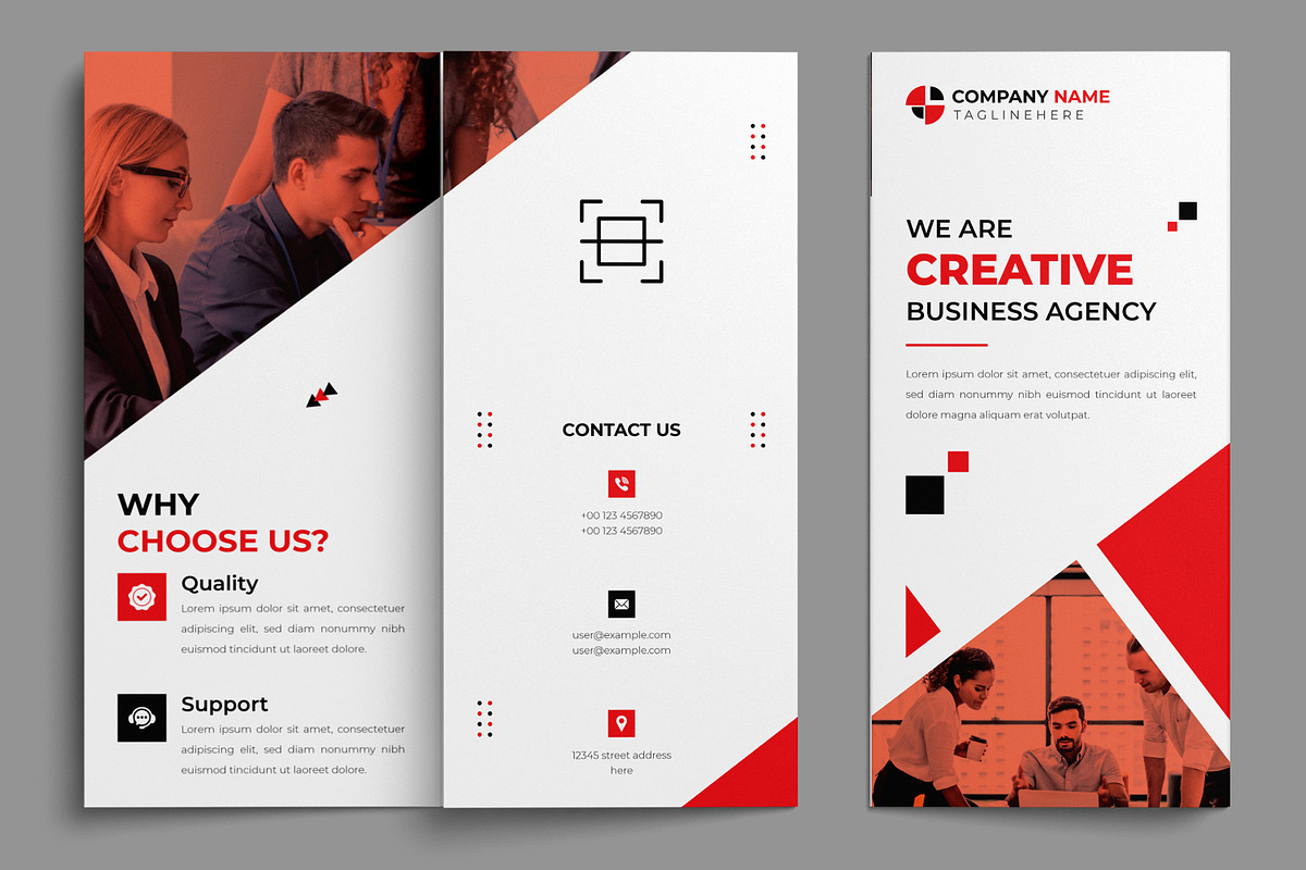 Trifold Brochure Creative Business, a Brochure Template by MightyDesign (Photo 4 of 7)
