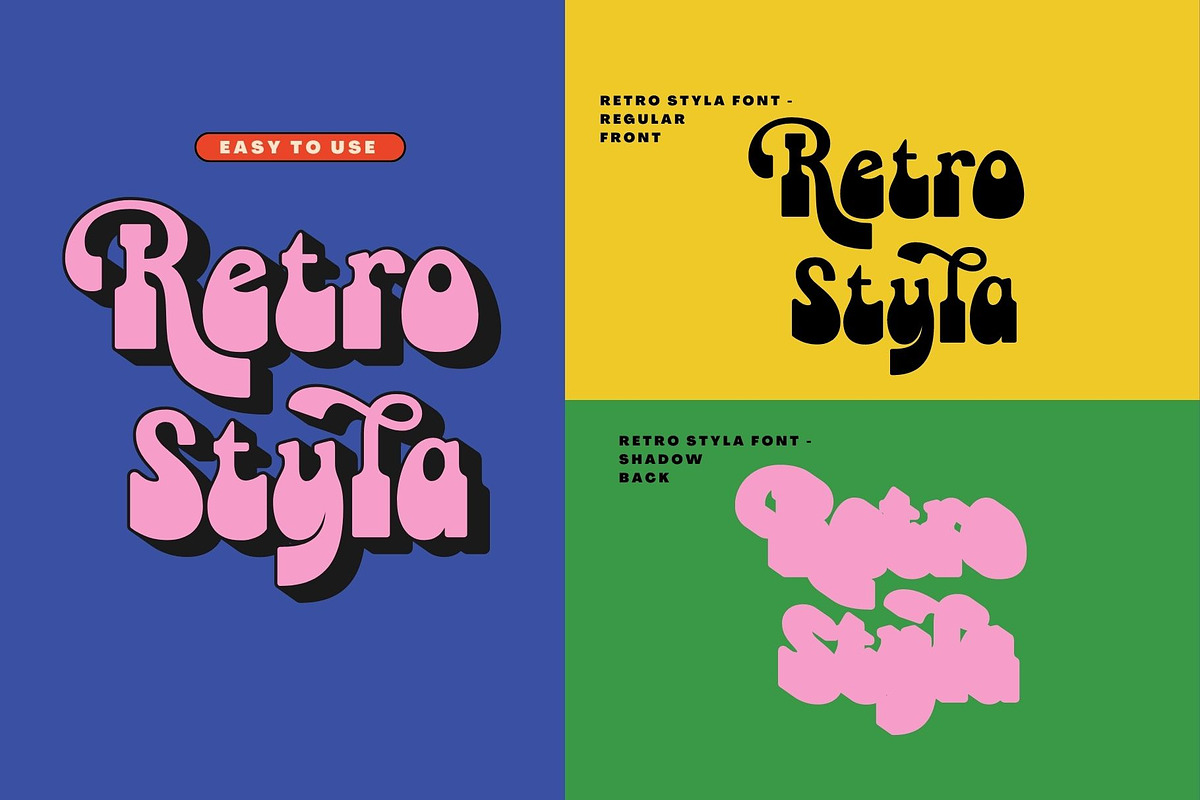 Retro Styla - Retro Font, a Font by Nirmana Visual (Photo 2 of 10)