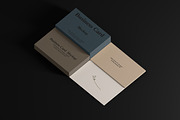 Embossed Business Card Mockup Set, a Product Mockup by Zumrod (Thumbnail 5 of 10)