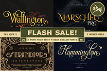 SALE! Versatile Font Bundle is Back