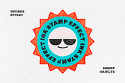 Grunge Ink Stamp Effect, a Mockup by Design Squad (Thumbnail 1 of 4)
