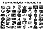 System Analytics Silhouette Set, a Graphic by musafir_fashion (Thumbnail 1 of 14)