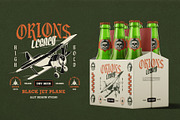 Black Jet Plane Typeface, a Blackletter Font by alit design (Thumbnail 12 of 17)