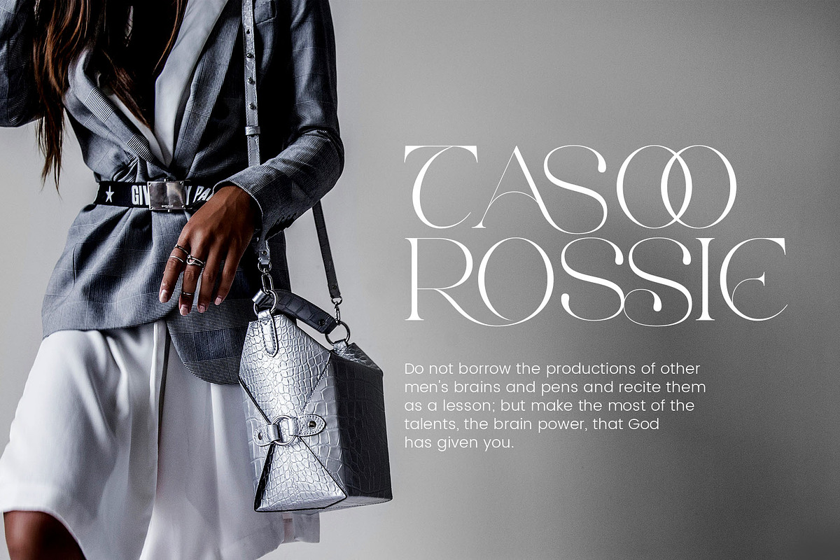 TESSA - Elegant Serif Font, a Serif Font by Aqeel_Art (Photo 2 of 12)