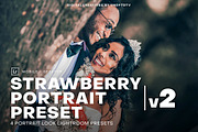 DC Strawberry Portrait Lightroom, an Action Add-On by PresetHeroes (Thumbnail 1 of 6)