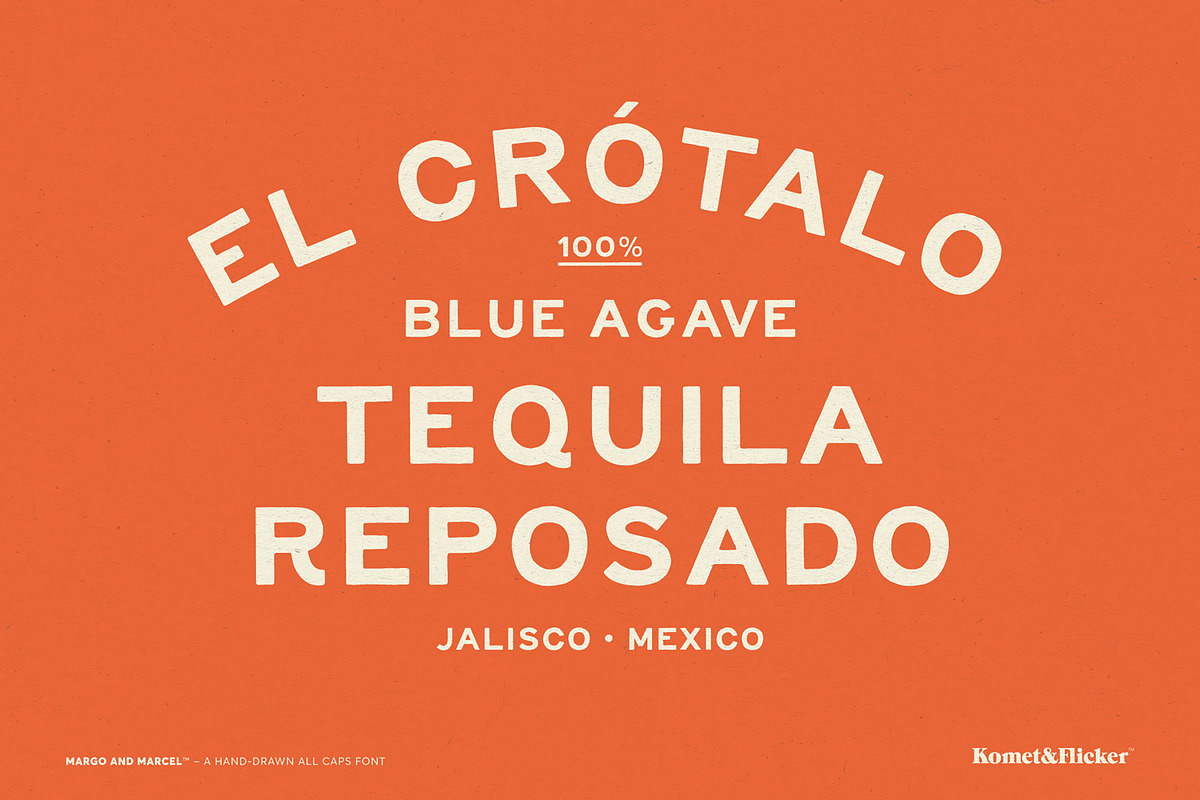 Margo and Marcel - A Hand-Drawn Font, a Sans Serif Font by Komet & Flicker (Photo 10 of 15)