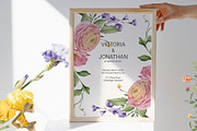 SPRING watercolor floral set, a Decorative Illustration by Yuliia Lashevska (Thumbnail 8 of 14)