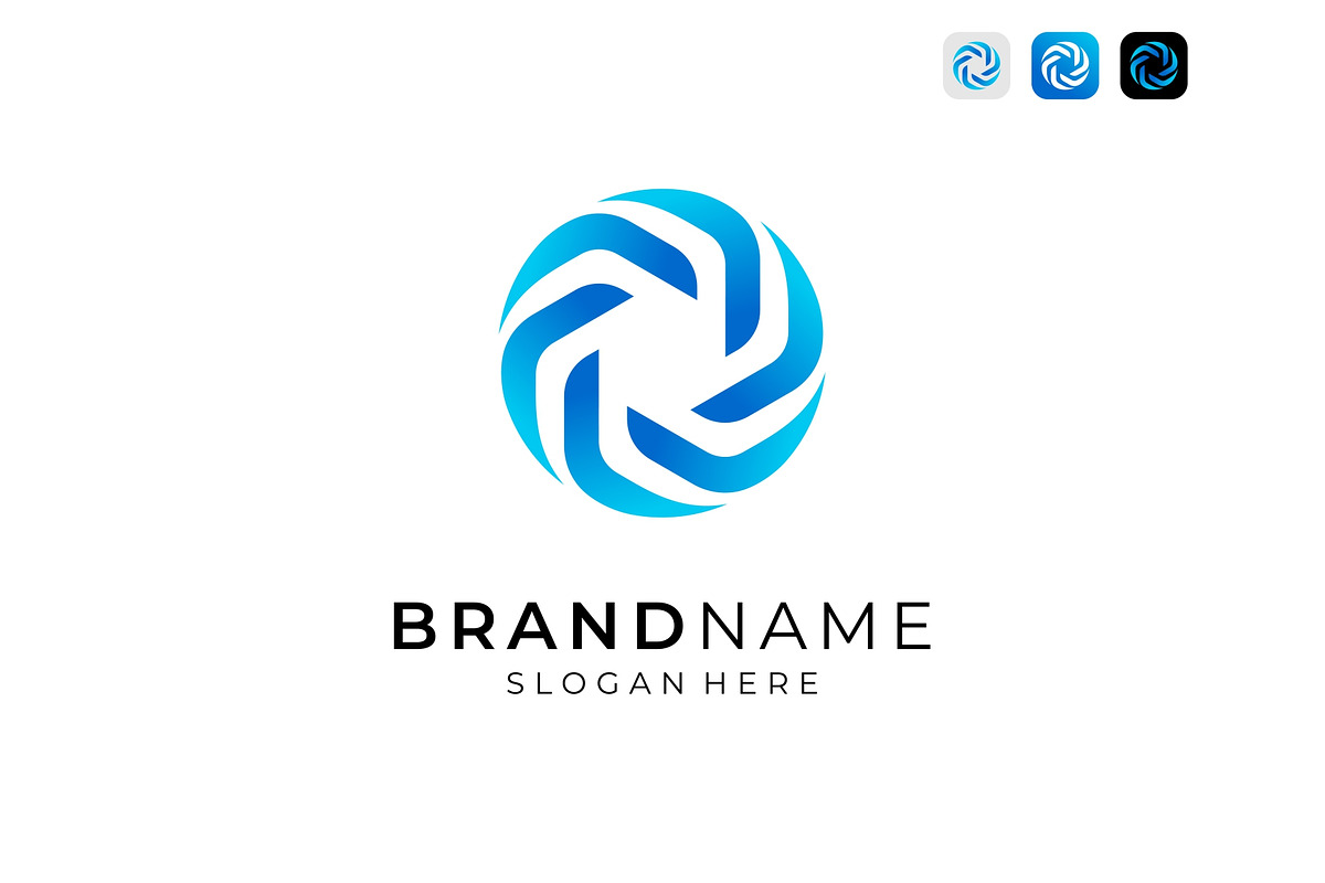 Circle Vortex Spiral Logo, a Branding & Logo Template by ika trisiana