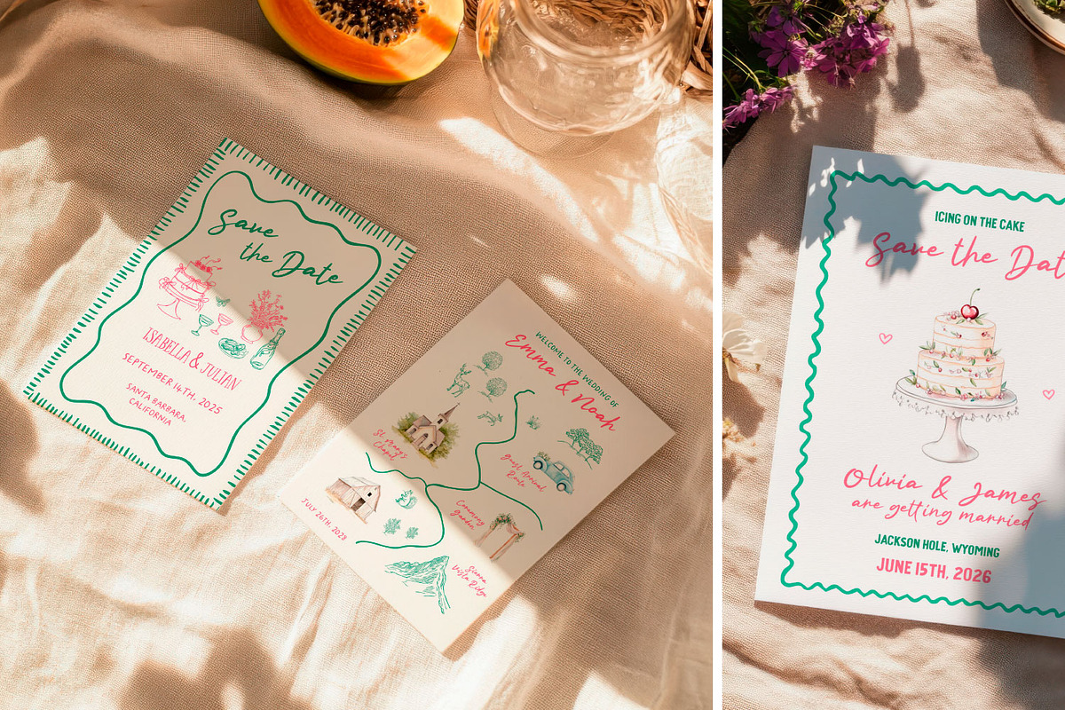 Whimsy Wedding Map Creator, an Object Graphic by MaNechaeva (Photo 11 of 12)
